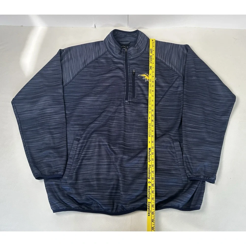 NHL Carl Banks GIII Nashville Predators 1/4 Zip‎ Fleece Lined Pullover 4XL